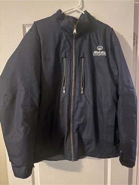 Allstate -  Navy Men's Full-Zip Puffer Jacket